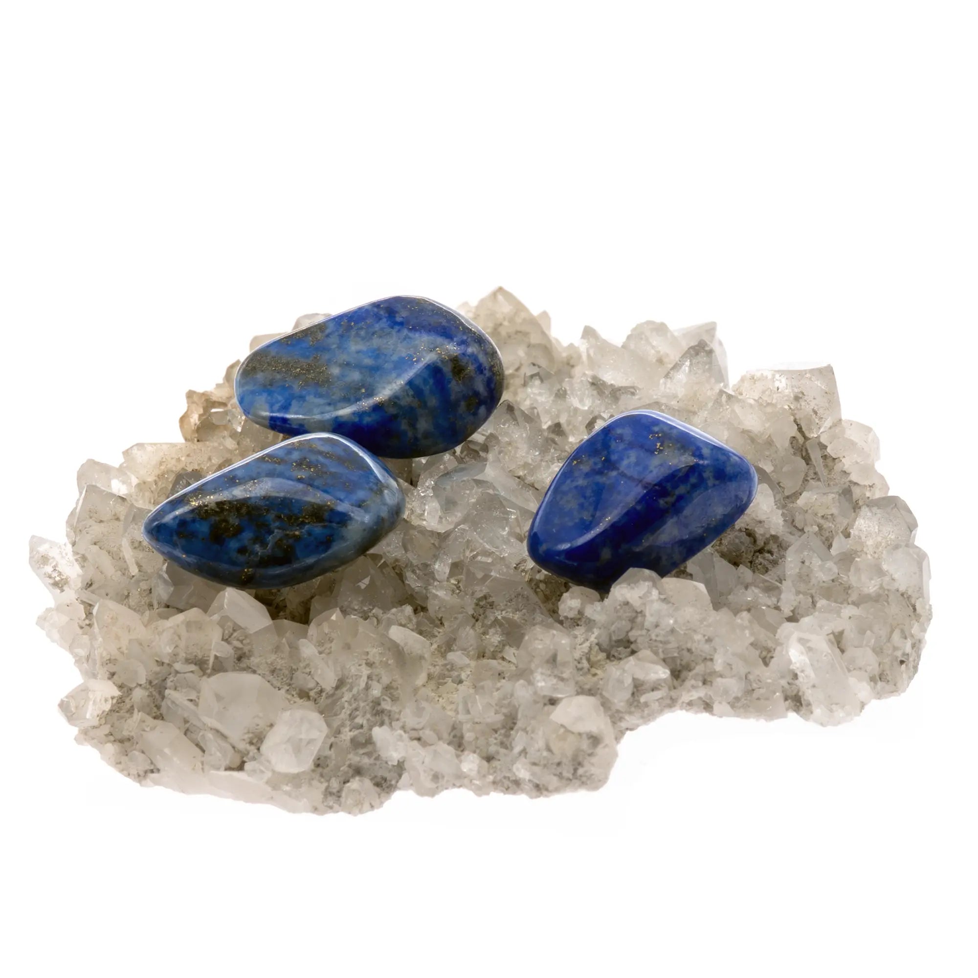 Pierre roulée - Lapis lazuli - Afghanistan - 2 à 3 cm - Pierre roulée - CRISTAL SOURCES
