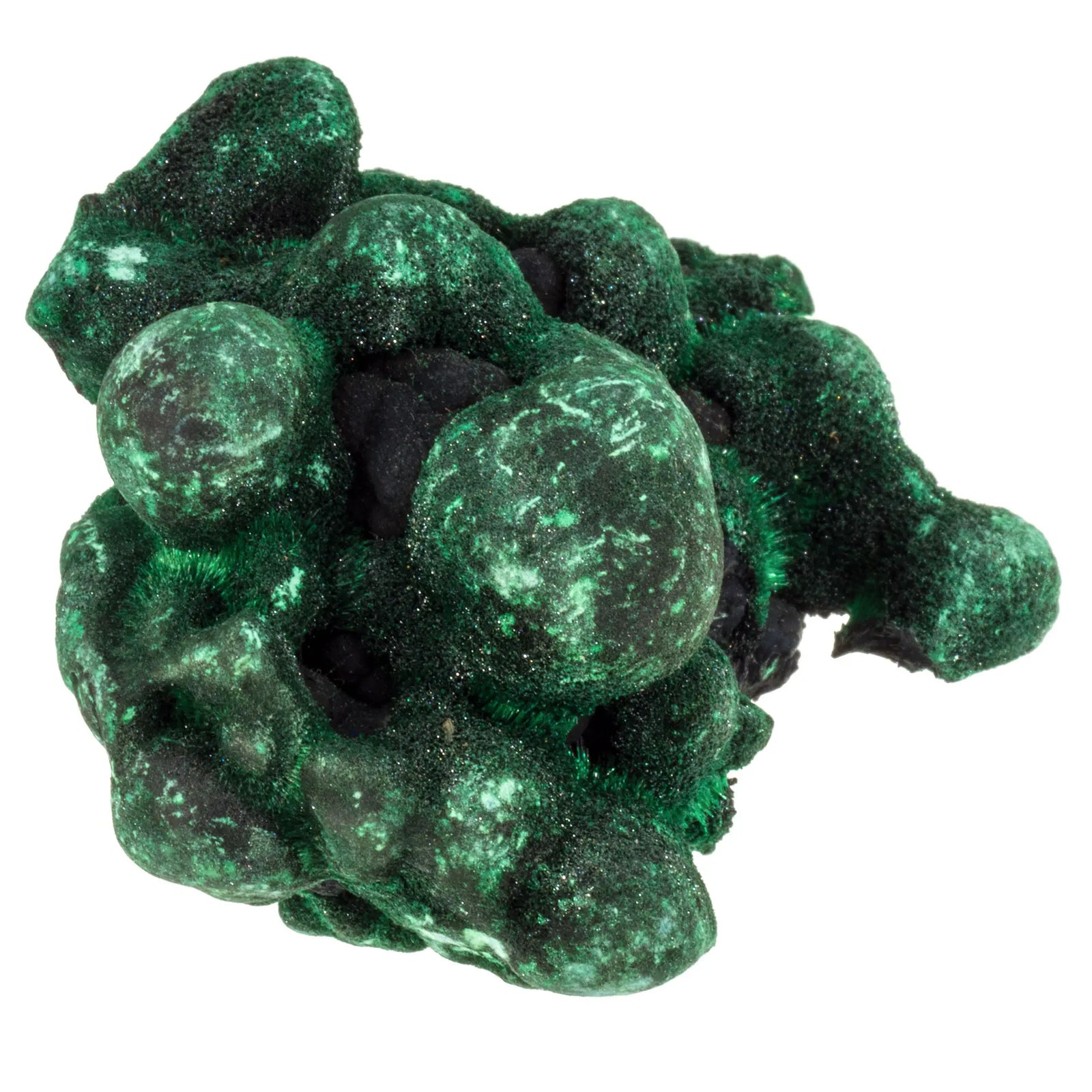 Malachite fibreuse - pierre brute  - CRISTAL SOURCES