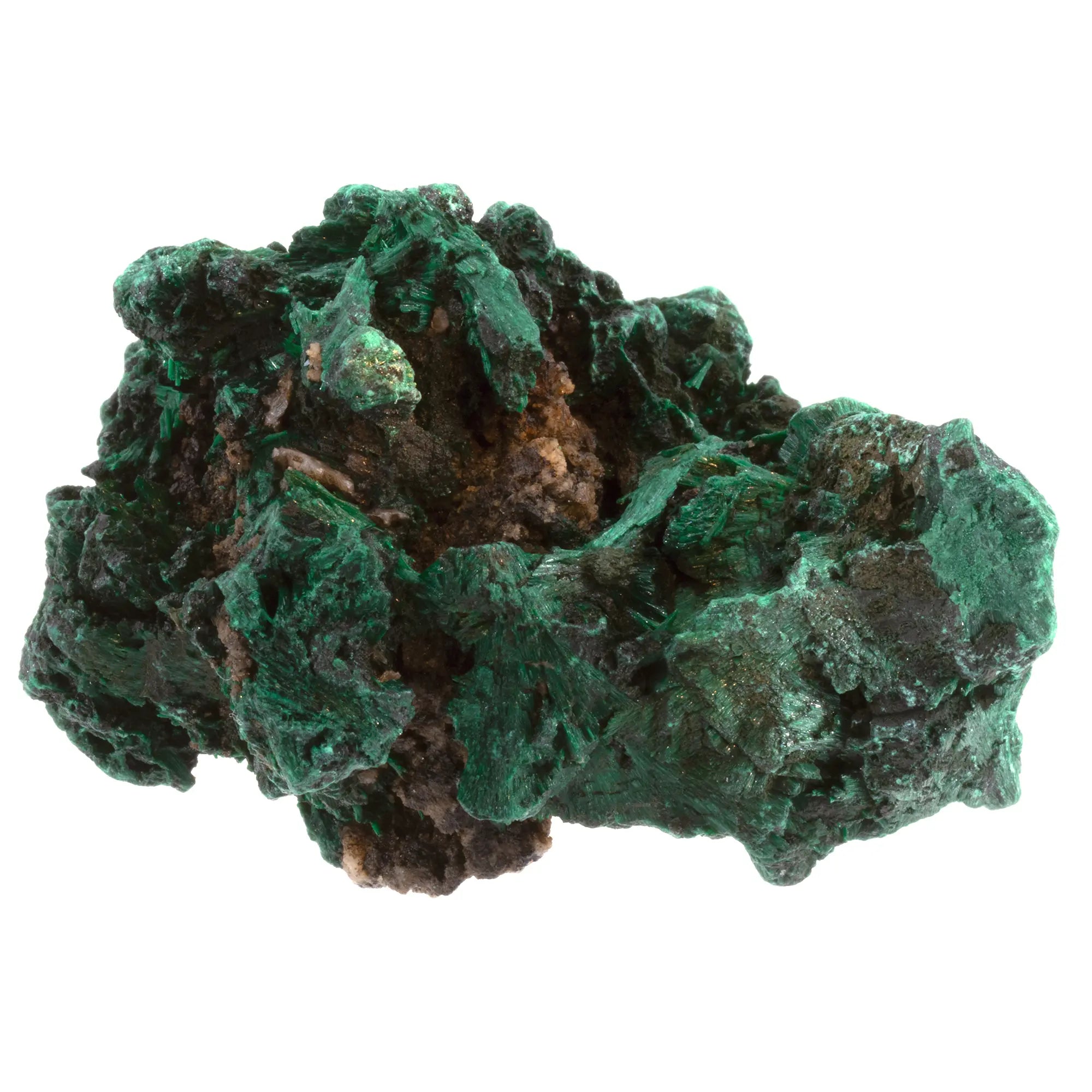 Malachite fibreuse - pierre brute  - CRISTAL SOURCES