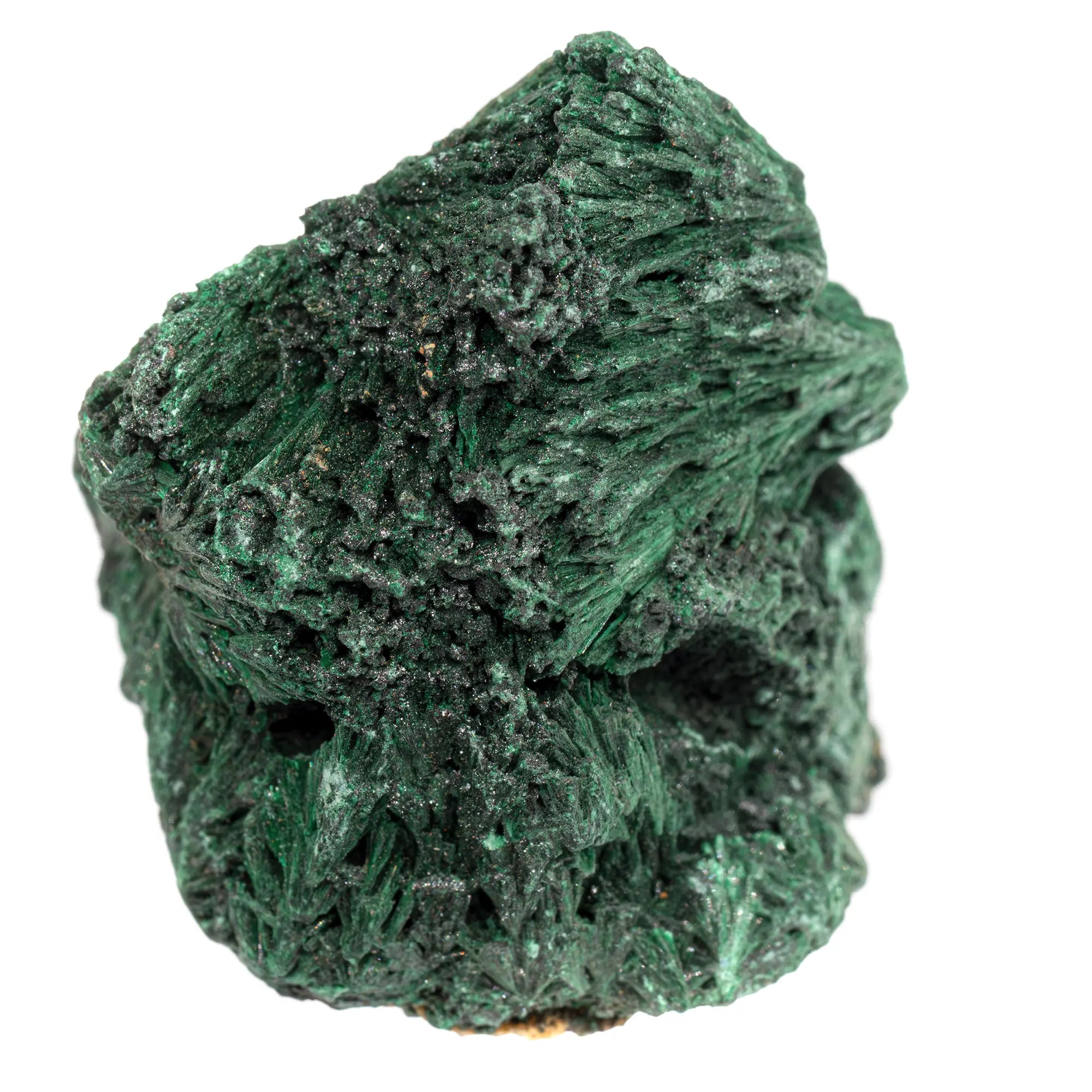 Malachite fibreuse - pierre brute  - CRISTAL SOURCES