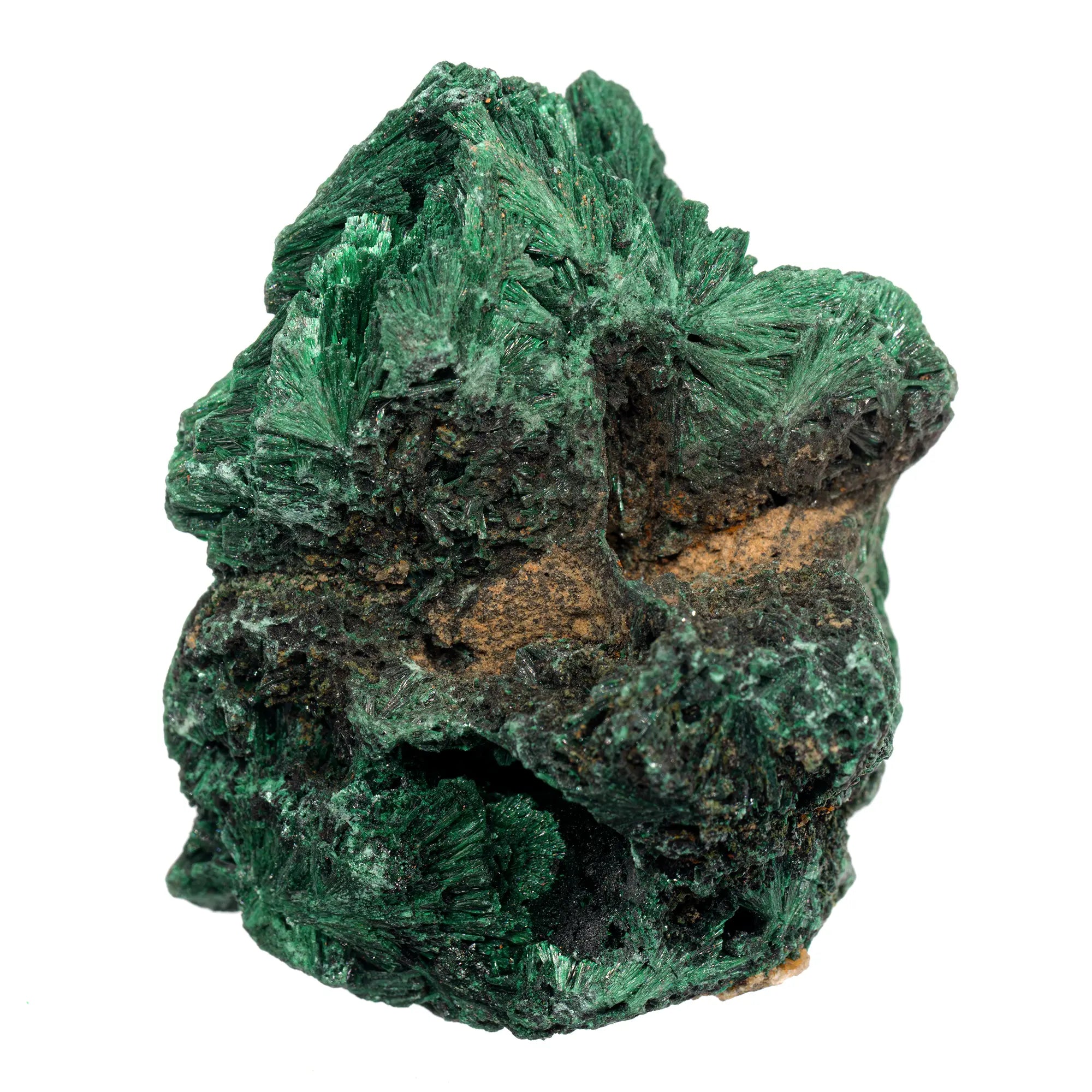 Malachite fibreuse - pierre brute  - CRISTAL SOURCES