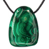 Pendentif Malachite - pierre percée   - CRISTAL SOURCES