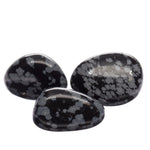 Pierre roulée - Obsidienne étoilée - Mexique - 2 à 2.5 cm