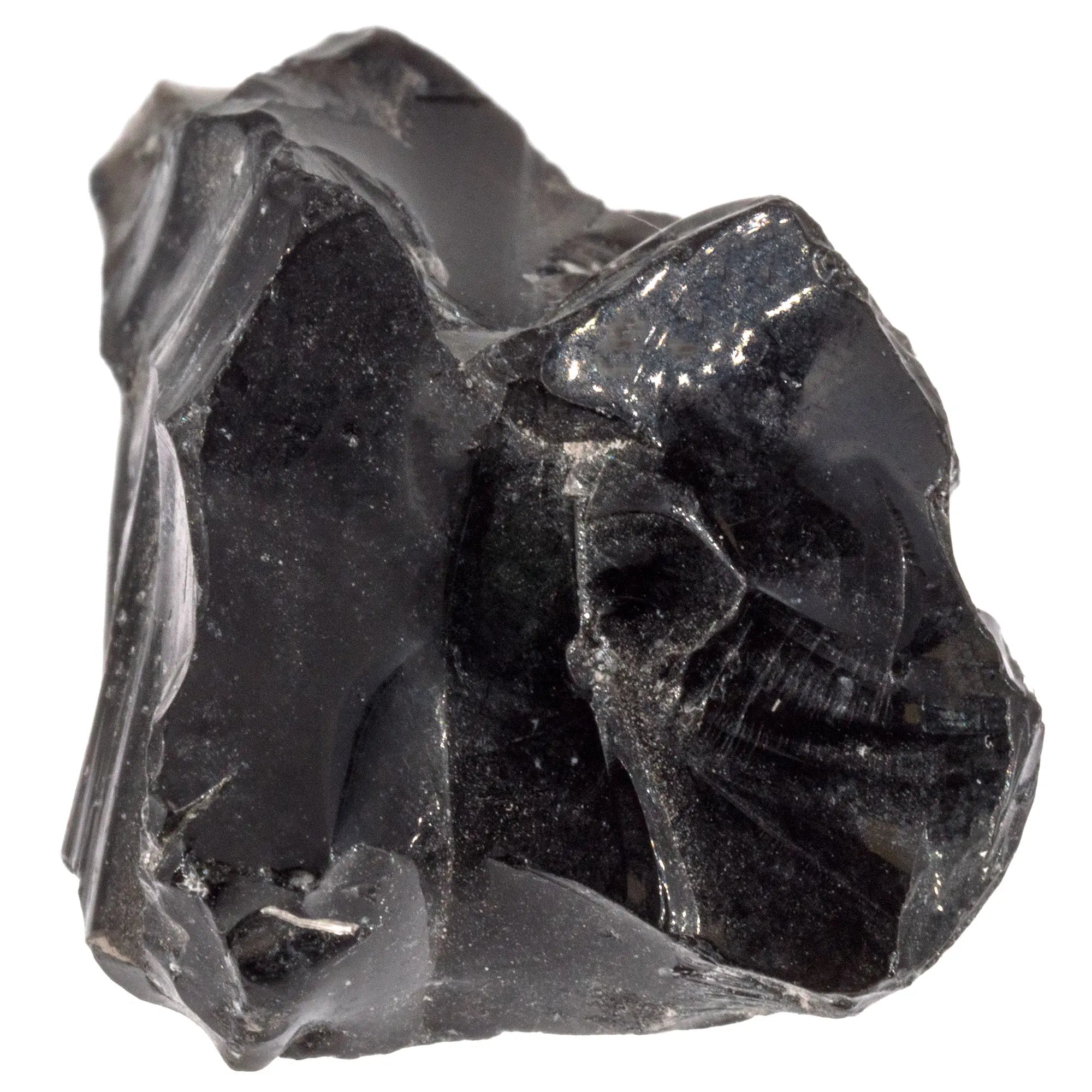 Obsidienne noire brute - Arménie - 2 à 3 cm - CRISTAL SOURCES