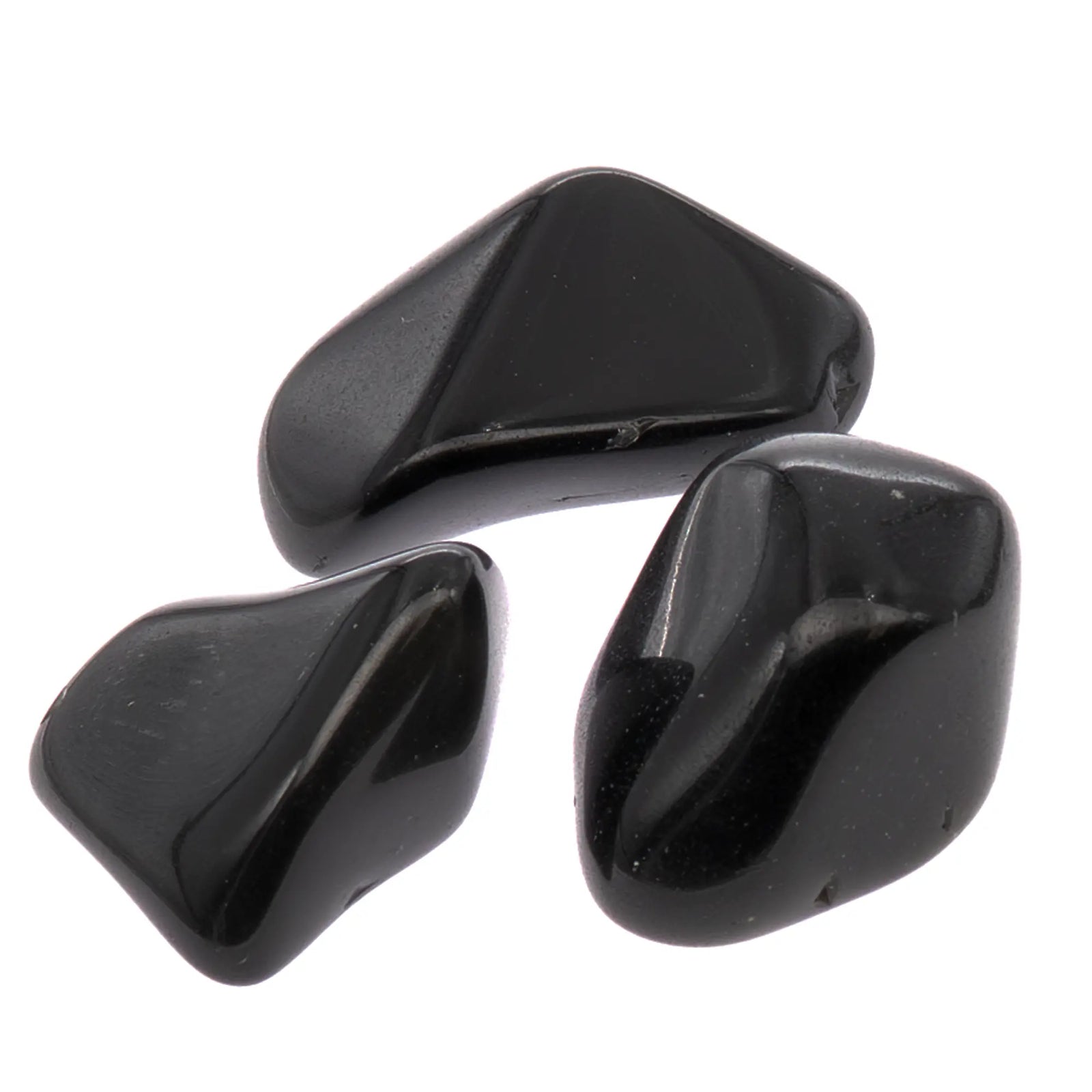 Pierre roulée Obsidienne oeil céleste - Mexique - 2 à 3 cm