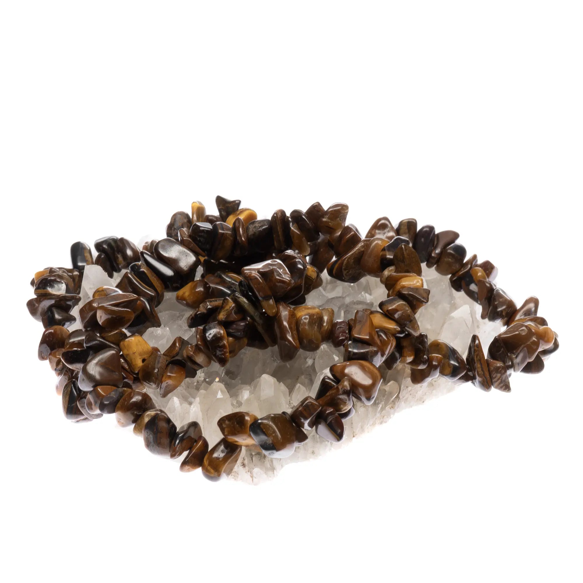 Bracelet Oeil de tigre perle baroque 