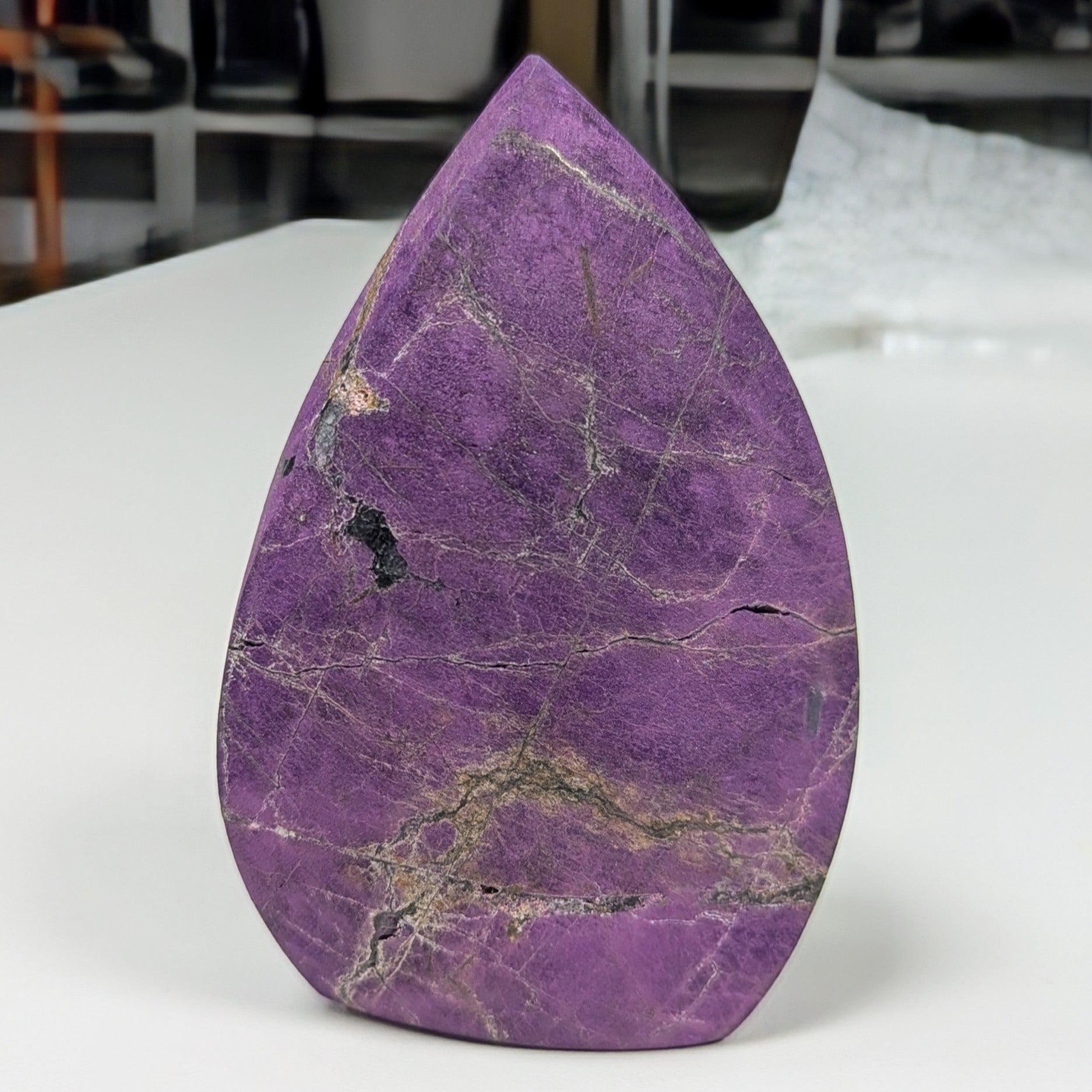 Purpurite forme libre - CRISTAL SOURCES