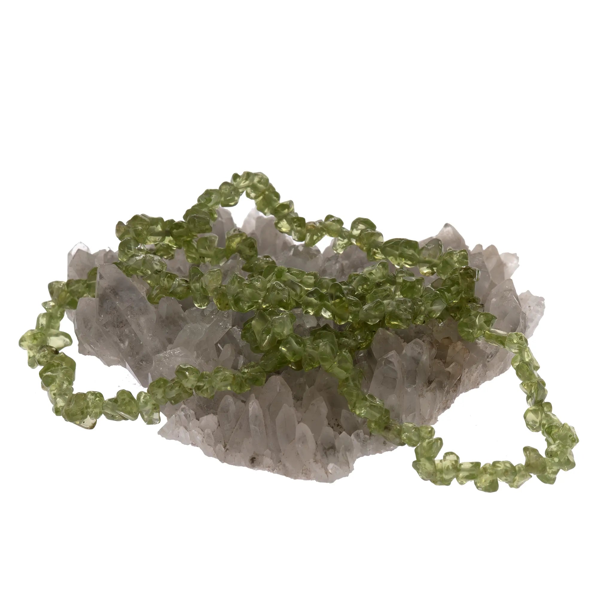 Bracelet Péridot perle baroque  - Bracelet baroque - CRISTAL SOURCES