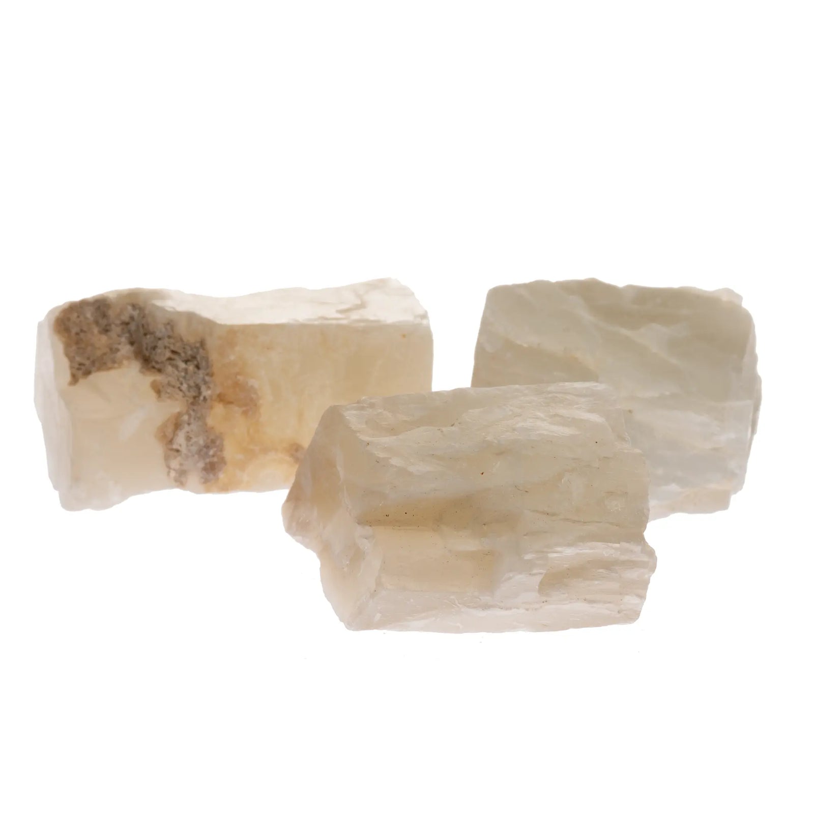 Pierre de lune brute orthoclase Inde 2-3cm - vue principale spécimen naturel