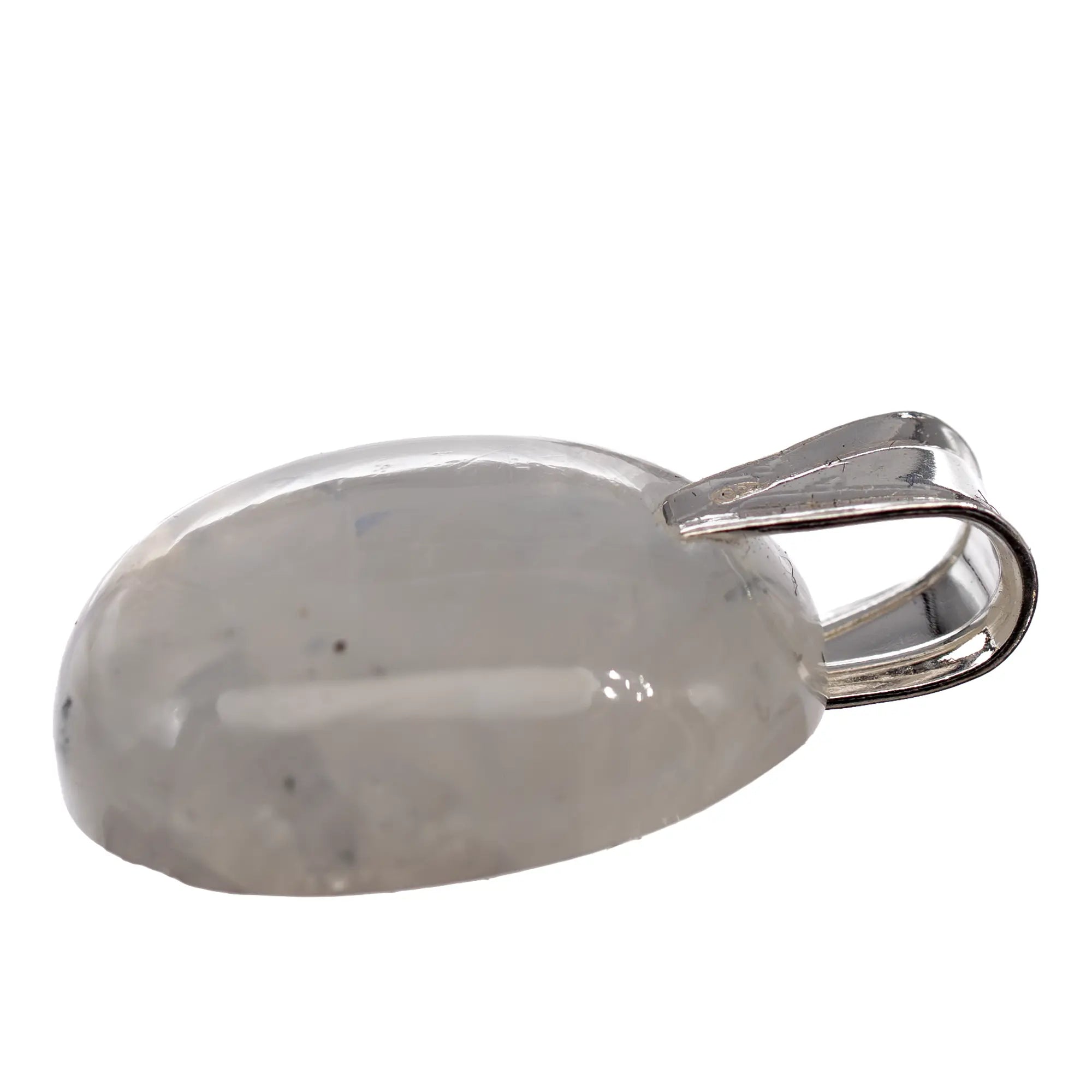 Pendentif Pierre de lune sur argent - péristérite