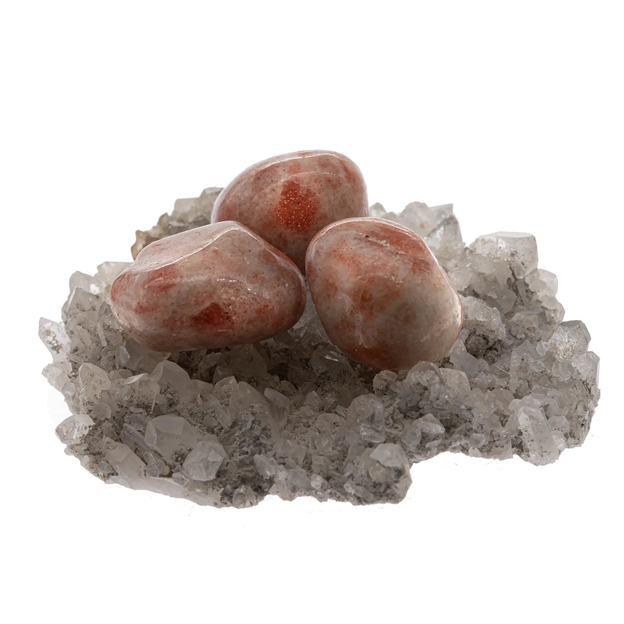 Pierre roulée - Pierre de soleil - Inde - 2 à 3 cm