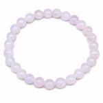 Bracelet Quartz rose de Madagascar perle ronde 6mm