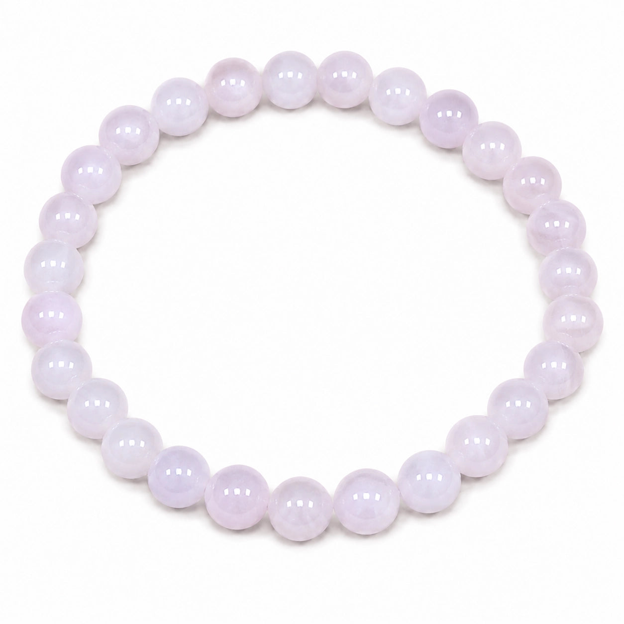 Bracelet Quartz rose de Madagascar perle ronde 6mm