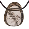 Pendentif Quartz fumé - pierre percée  