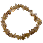 Bracelet Quartz Rutile perle baroque  - CRISTAL SOURCES