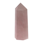 Cristal Quartz rose poli - Madagascar - 7 à 8 cm