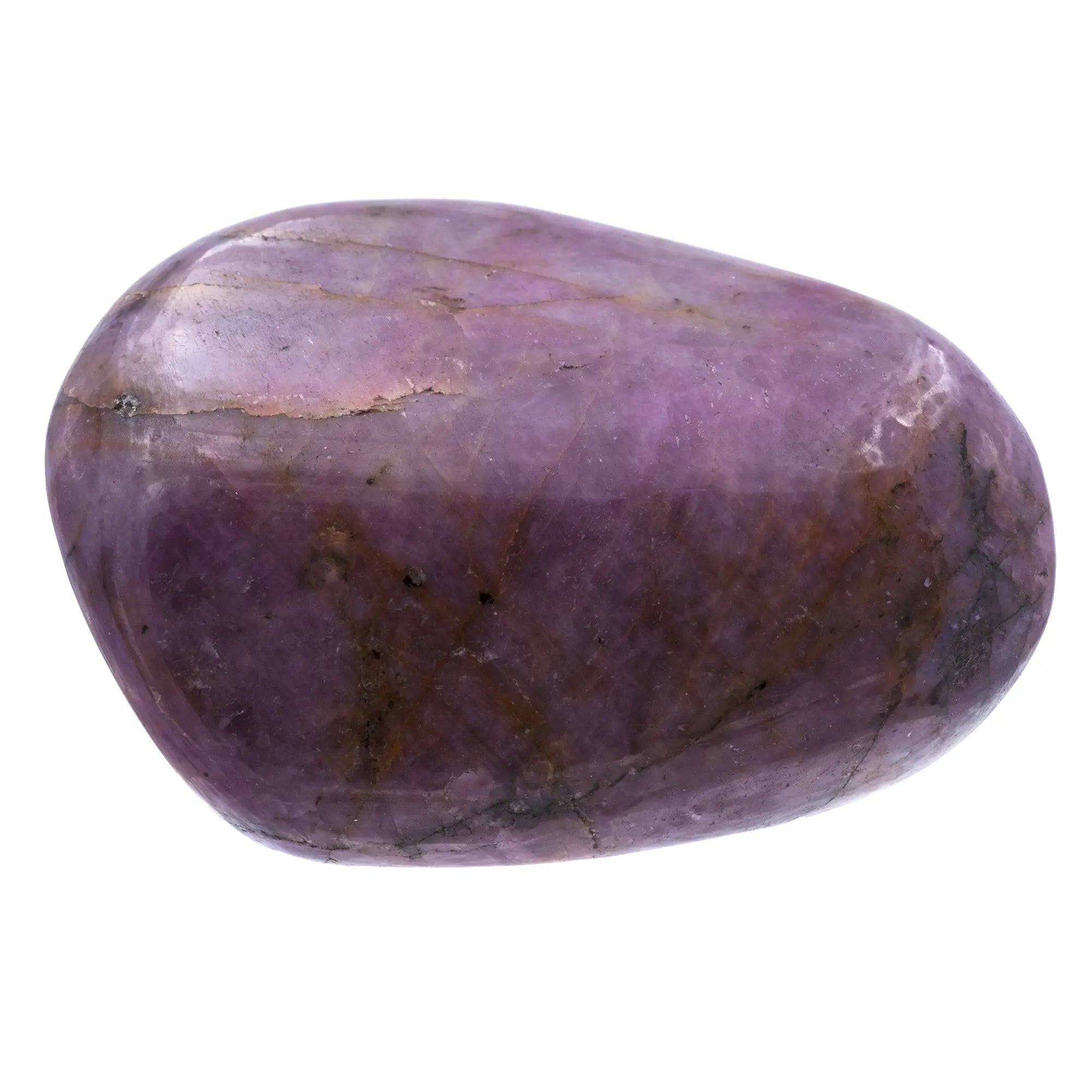 Rubis - galet poli - Pierre polie - CRISTAL SOURCES