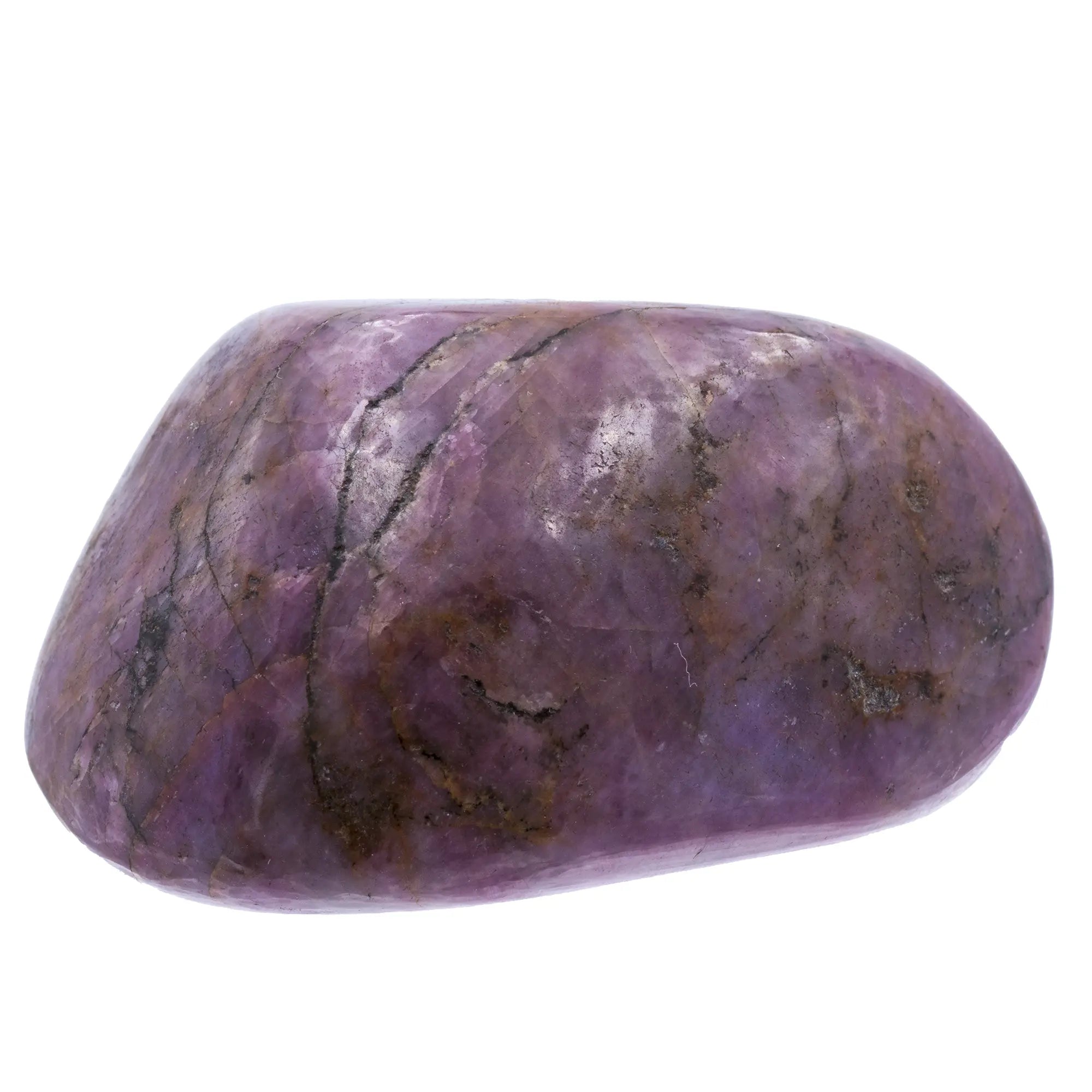 Rubis - galet poli - Pierre polie - CRISTAL SOURCES