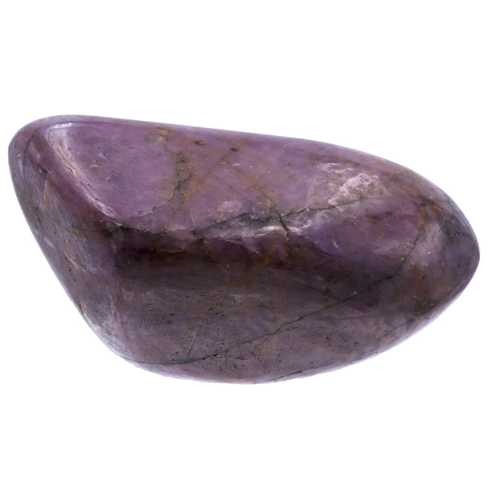 Rubis - galet poli - Pierre polie - CRISTAL SOURCES