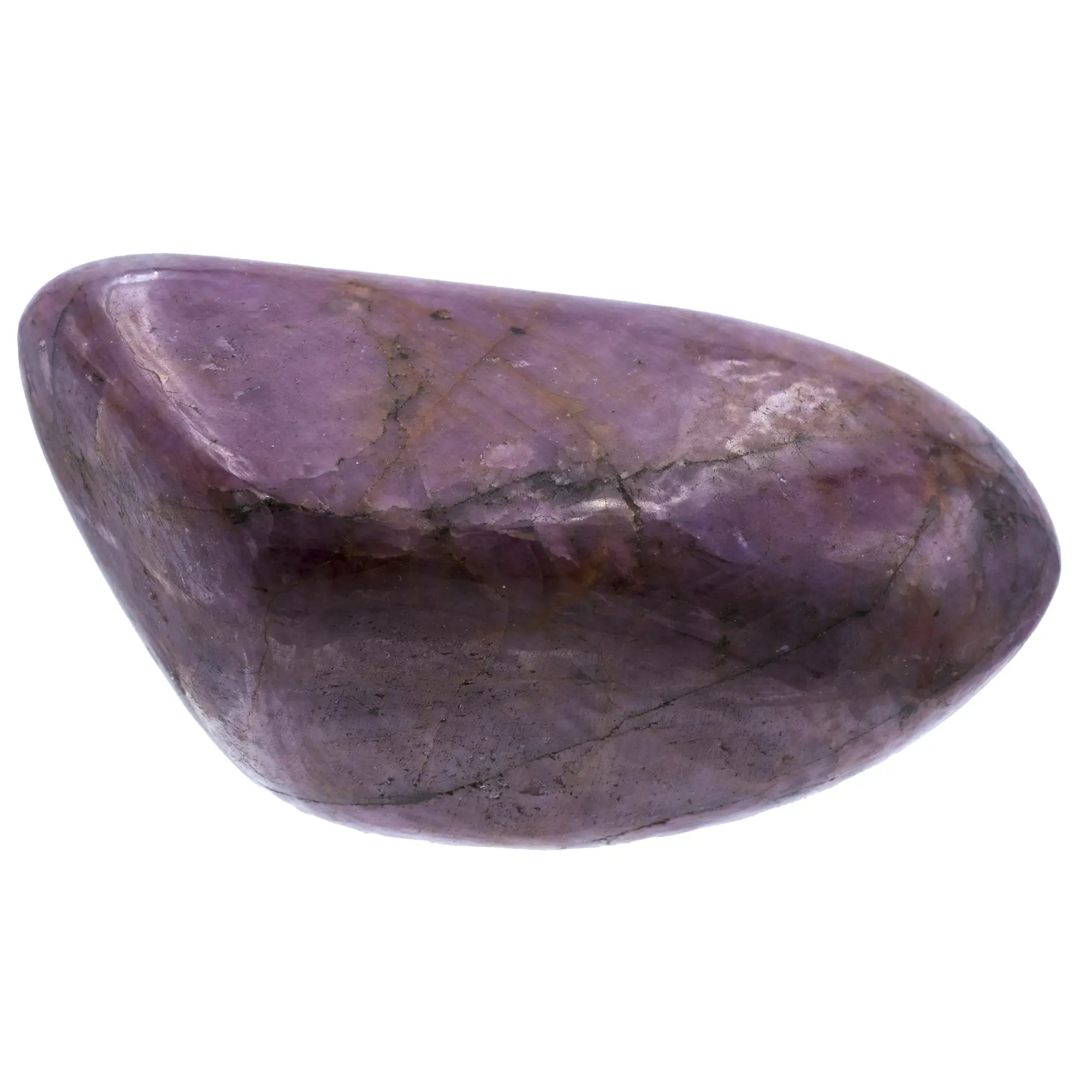 Rubis - galet poli - Pierre polie - CRISTAL SOURCES