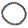 Bracelet Rubis Cyanite perle ronde 6mm - CRISTAL SOURCES