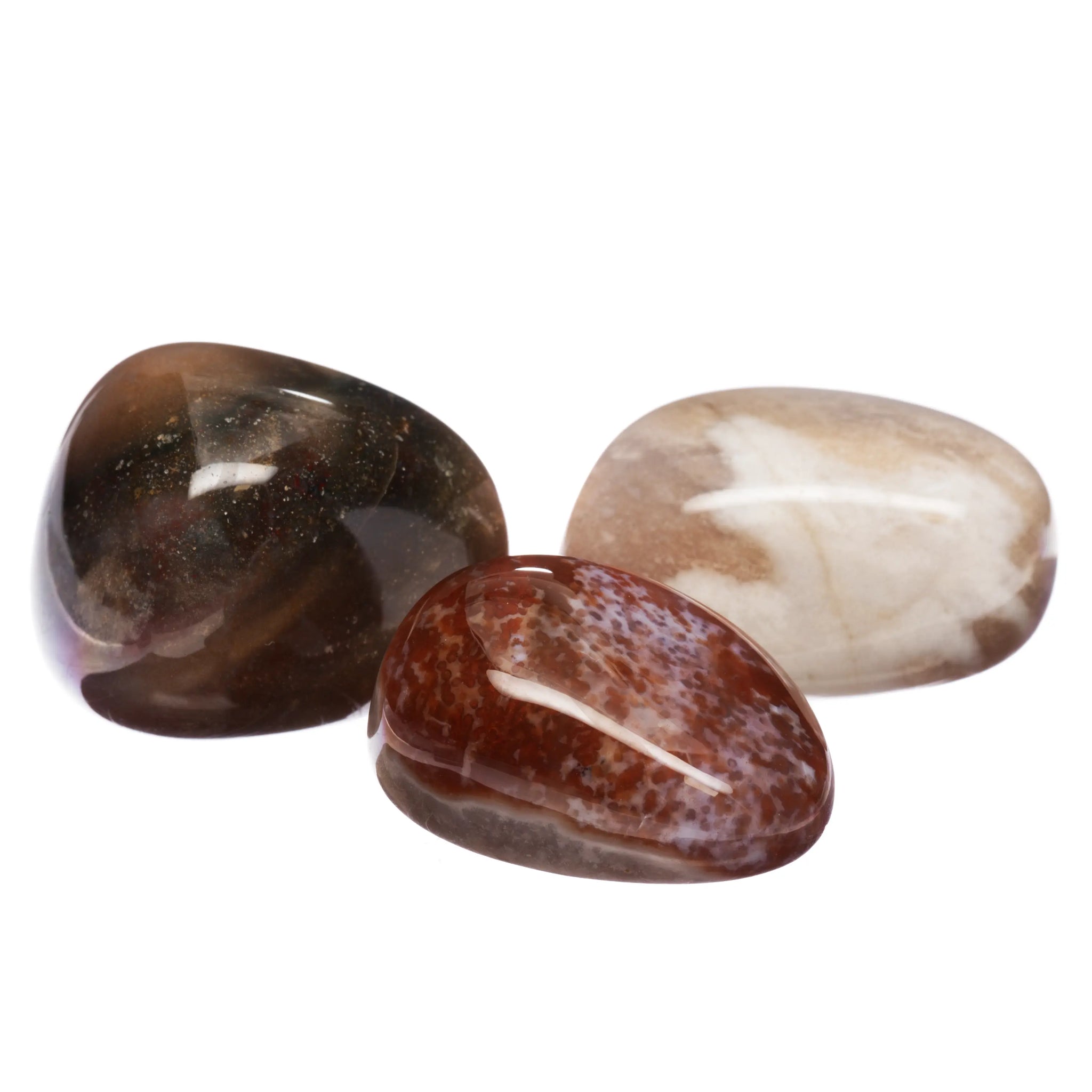 Pierre roulée - Sardonyx - Inde - 2.5 à 3 cm