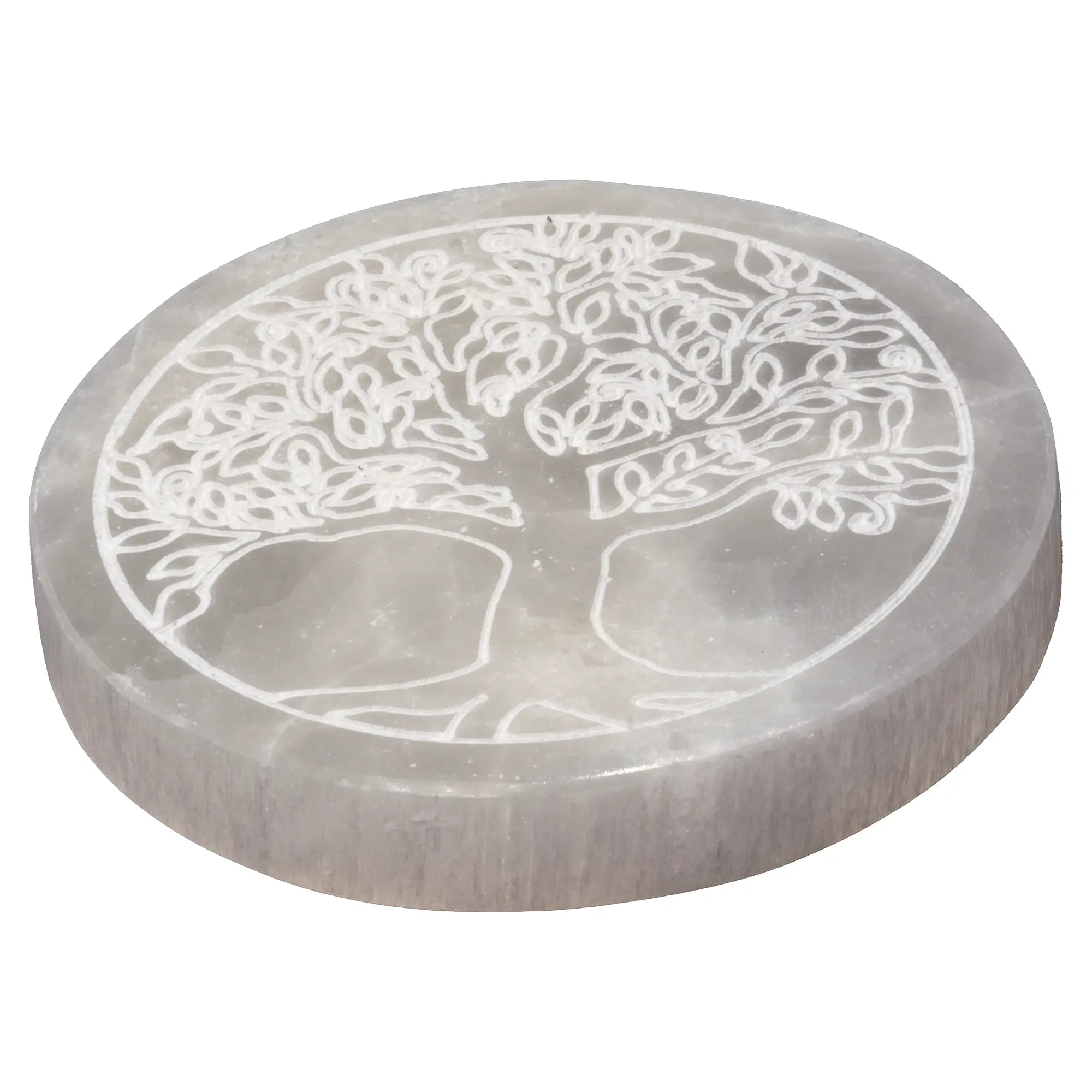Arbre de vie en selenite 8cm - harmonise les énergies - arbre-de-vie-en-selenite-8cm-sel7 - CRISTAL SOURCES