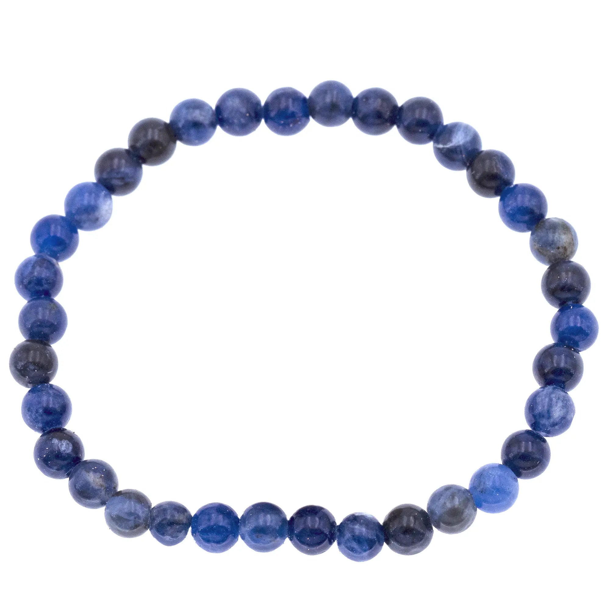 Bracelet enfant Sodalite perle ronde 4mm  - CRISTAL SOURCES