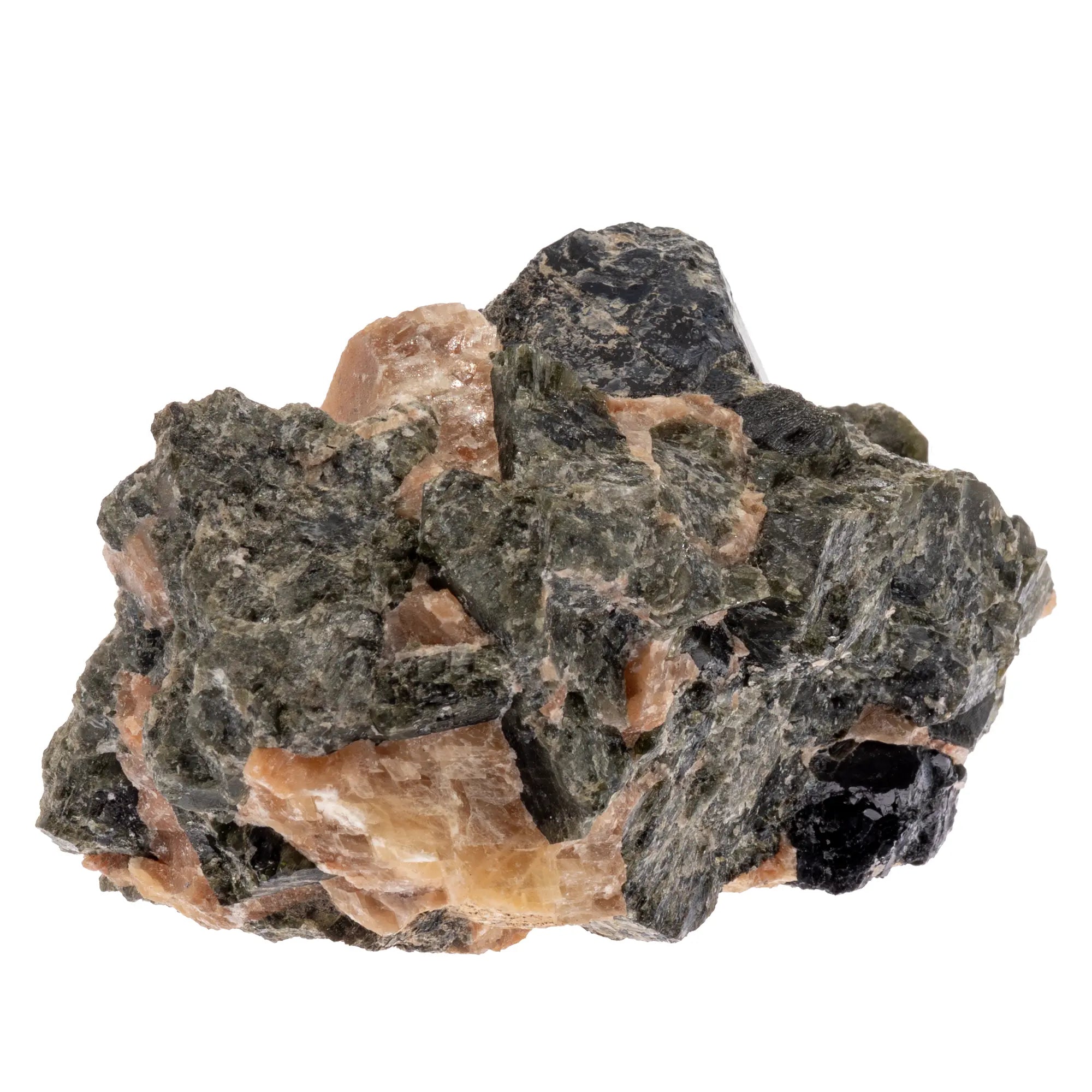 Spinelle noir - pierre brute avec cristaux - Russie - Brute - CRISTAL SOURCES