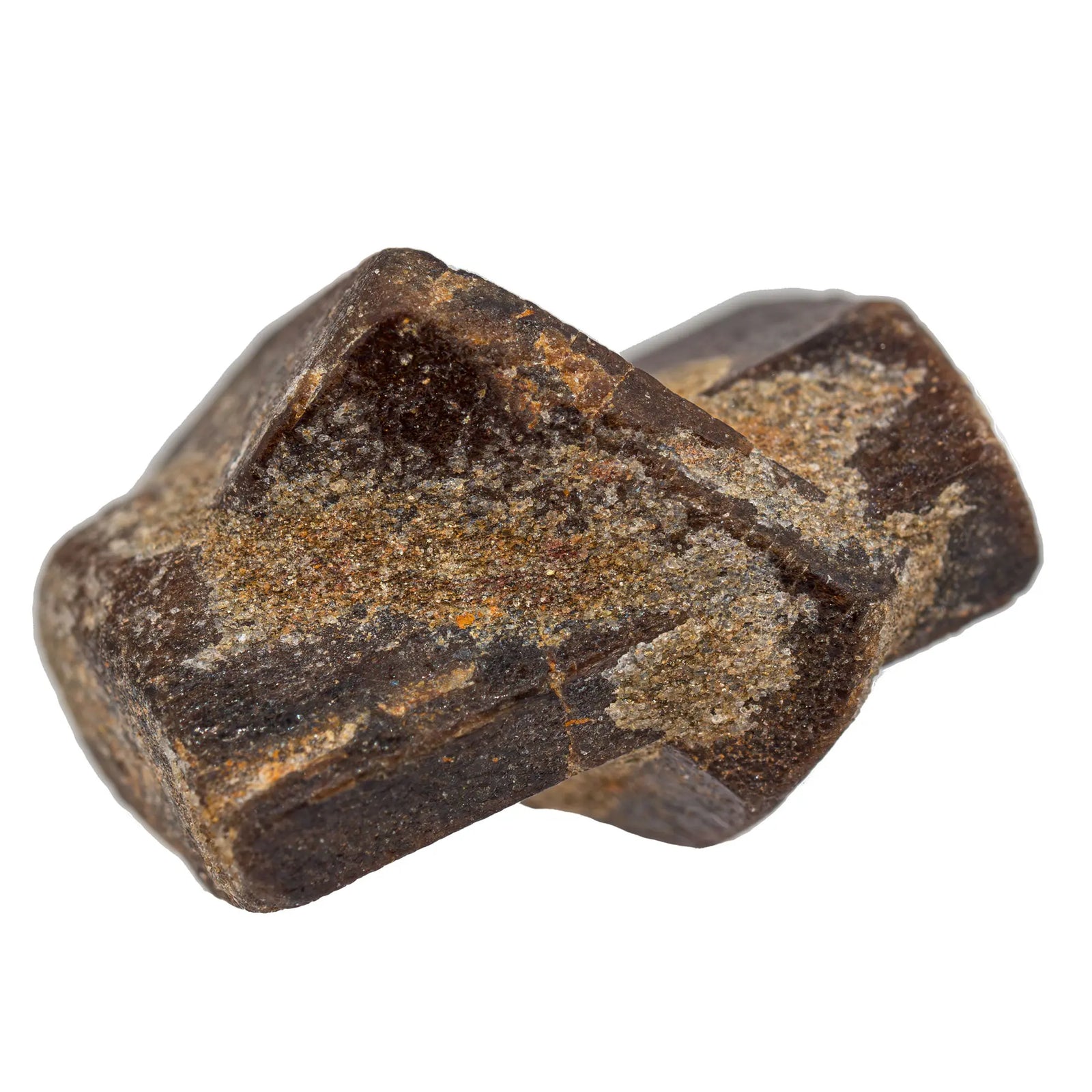 Staurotide - croix de St Andrée - Baud France - 2 à 3 cm - CRISTAL SOURCES