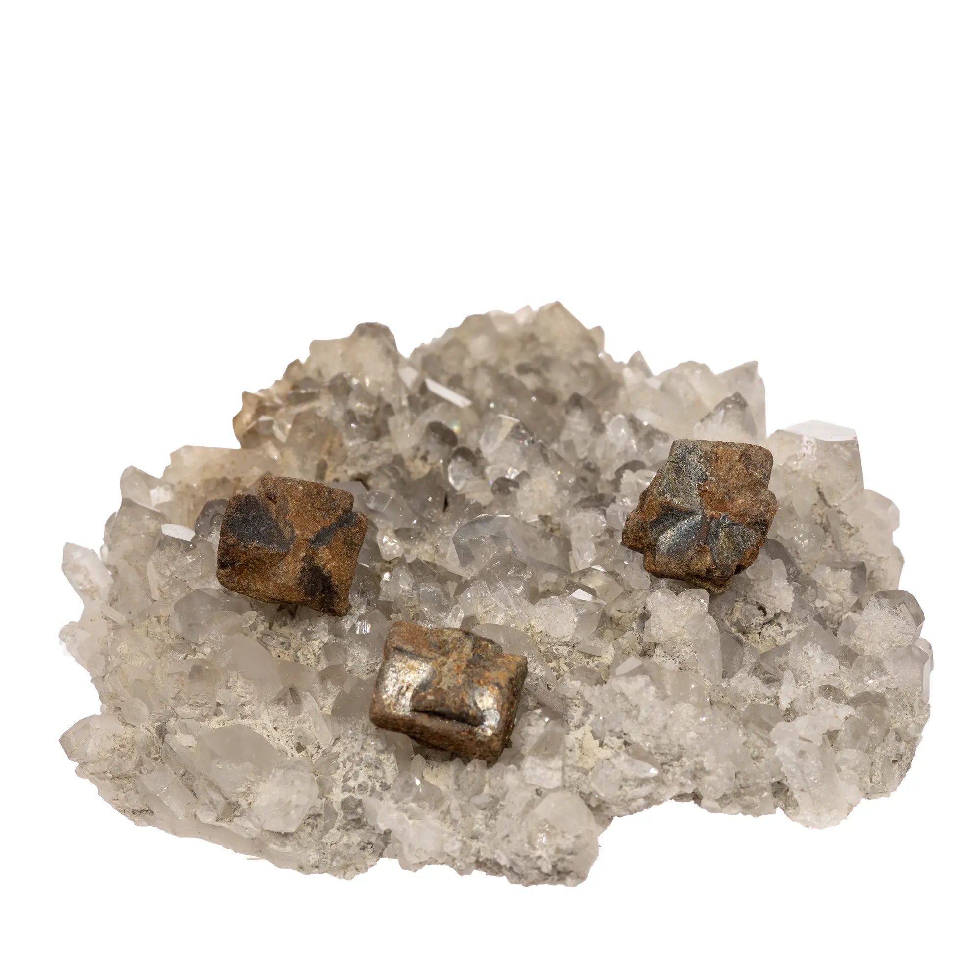 Staurotide de Bretagne - croix de Malte - 1 à 1.5 cm - Brute - CRISTAL SOURCES