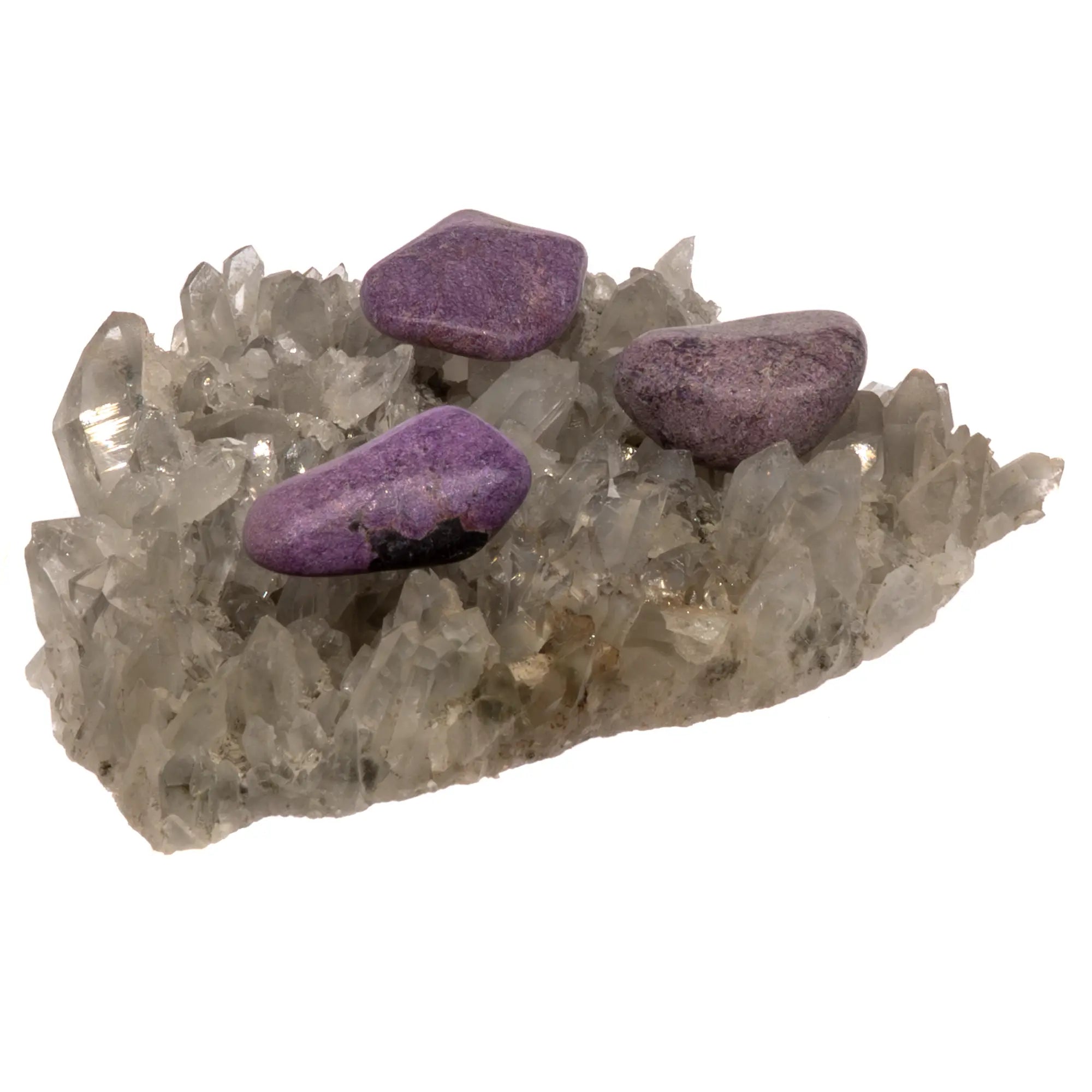 Pierre roulée - Stichtite - Tasmanie - 2 à 3 cm - stichtite-roule-stcpr2 - CRISTAL SOURCES