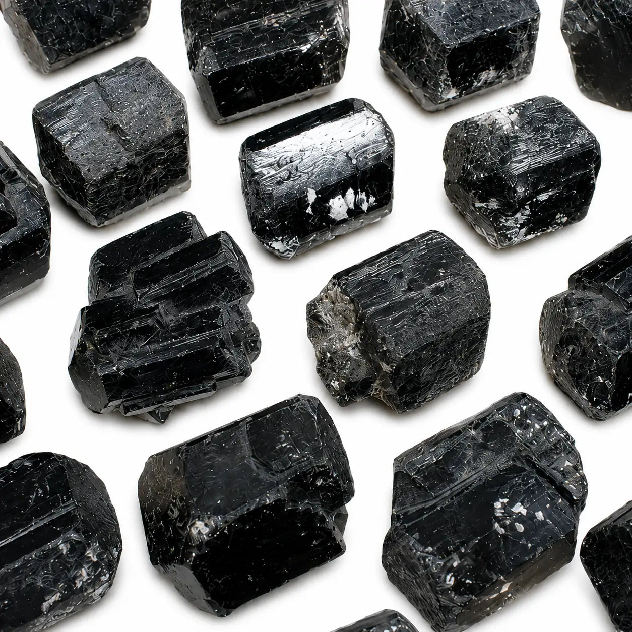 Tourmaline noire cristal brut de Chine