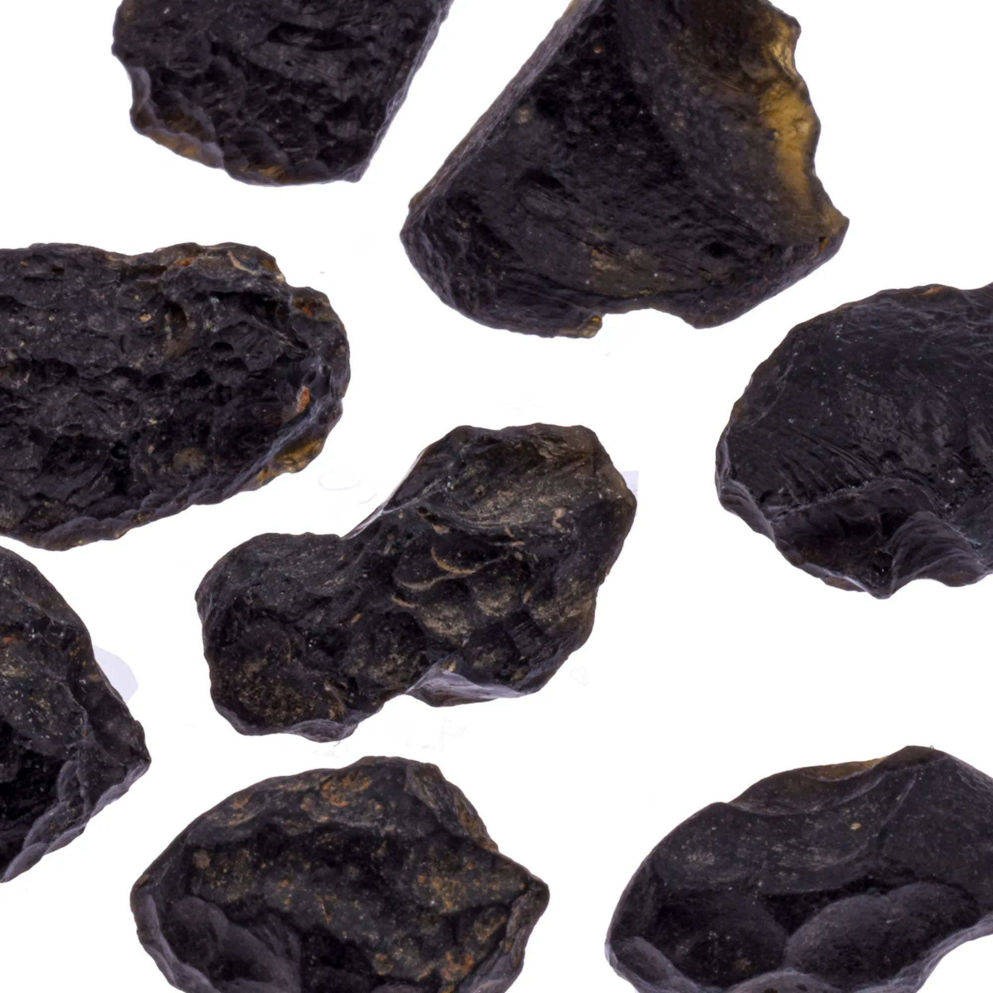 Pierre Tectite brute de Chine - 1 à 2 cm - pierre-tactite-brute-chine-tec1 - CRISTAL SOURCES
