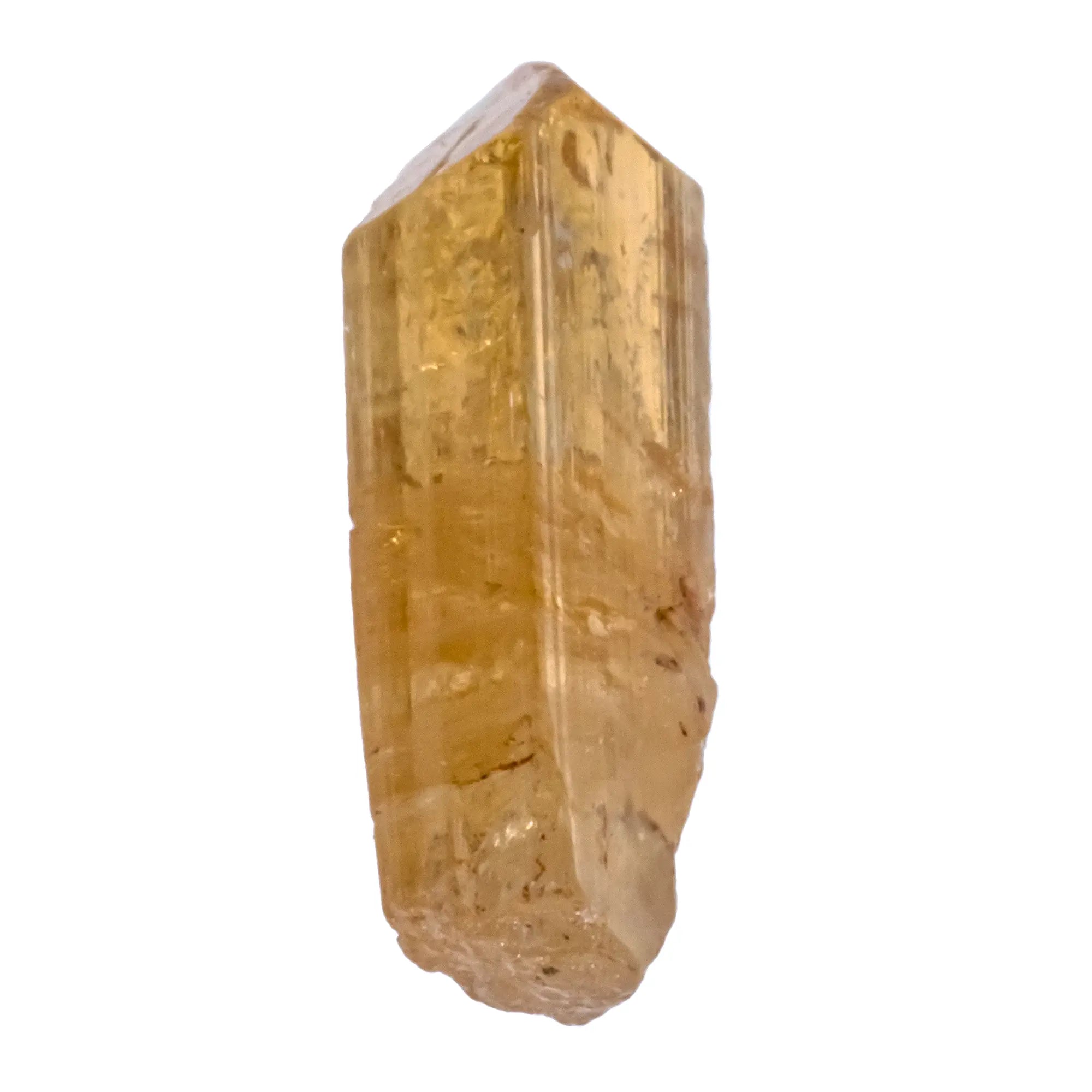 Topaze impériale - cristal brut - 1 à 1,5 cm - CRISTAL SOURCES