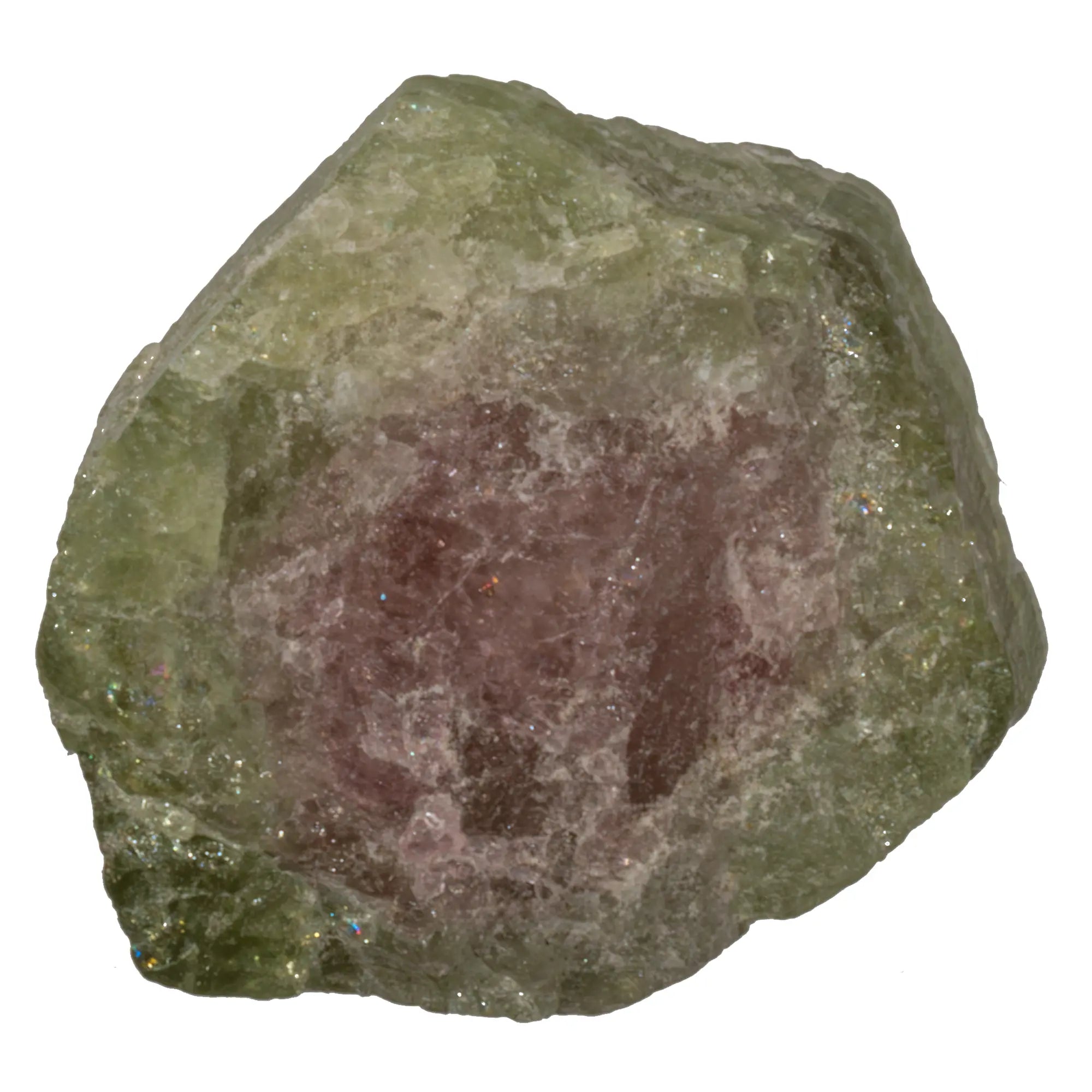 Tourmaline melon d'eau - pierre brute - CRISTAL SOURCES