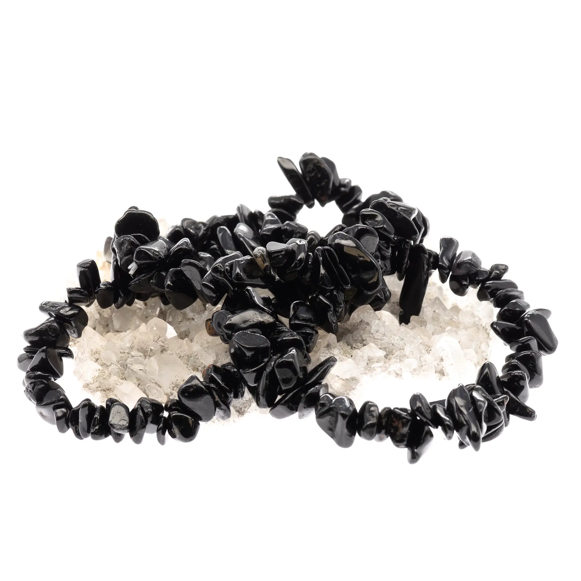 Bracelet Tourmaline noire perle baroque 