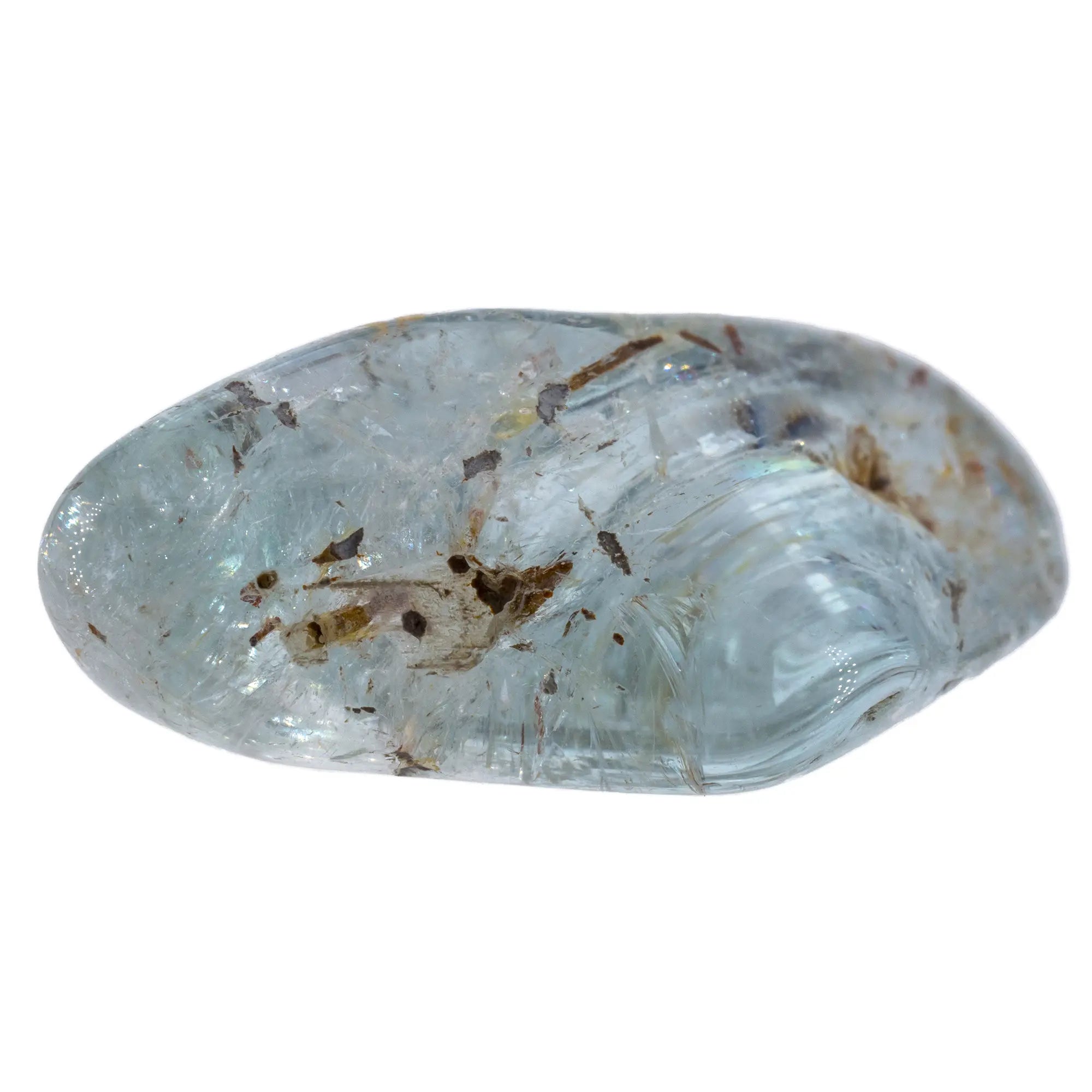 Pierre roulée - Topaze bleue - Nigeria - 2 à 2.5 cm - CRISTAL SOURCES