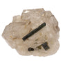 Cristaux Tourmaline verte sur quartz jacare - Brésil - CRISTAL SOURCES