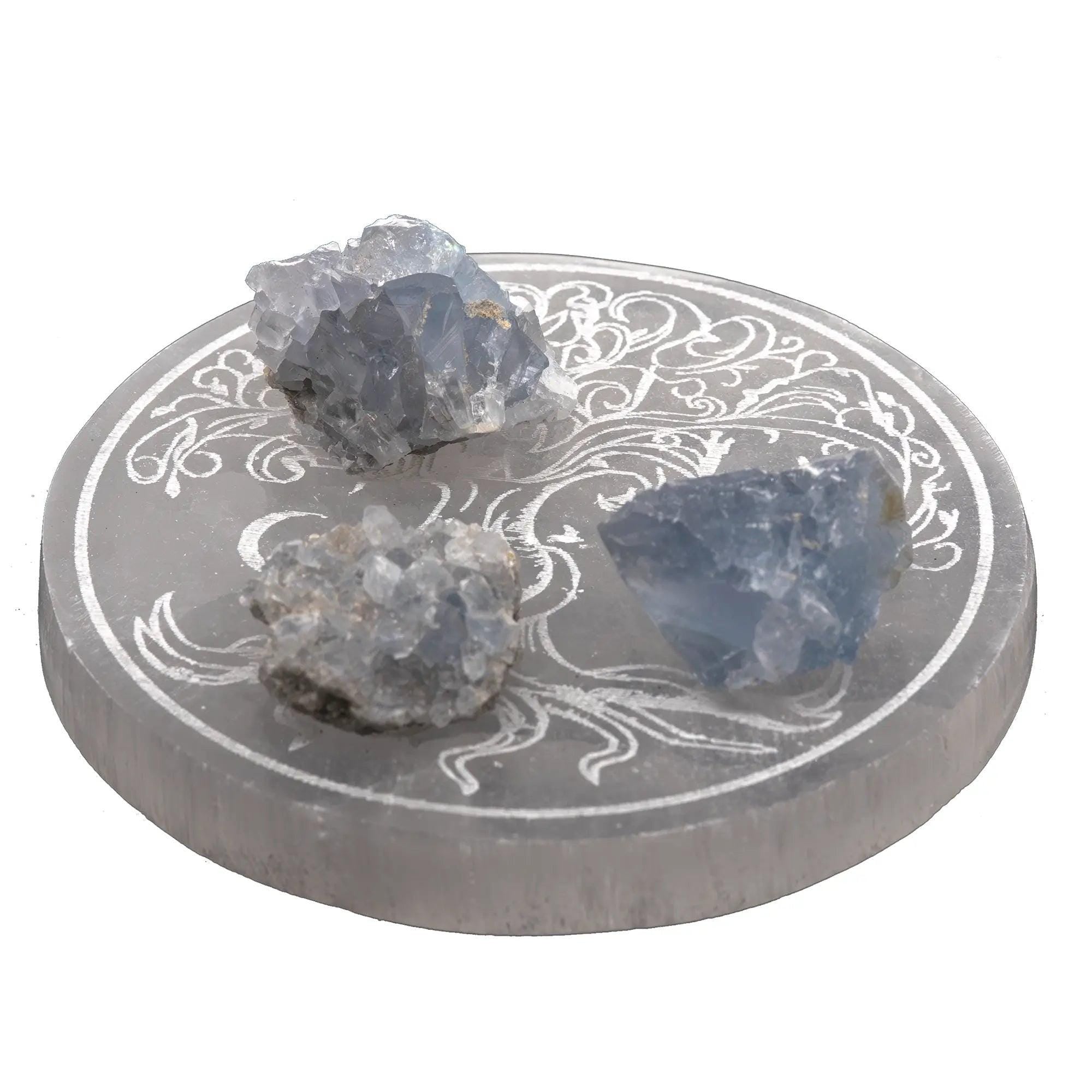 Célestite bleue petit amas brut - 2 à 3 cm
