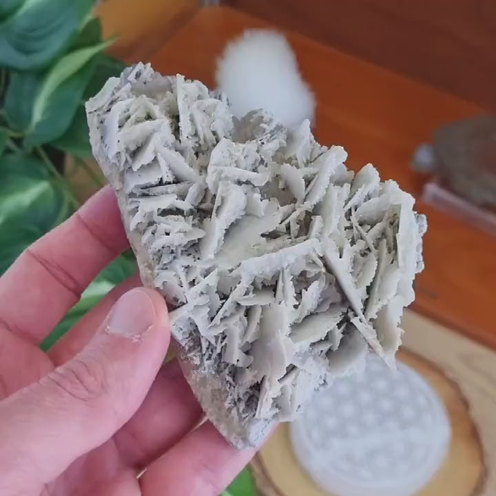 Cristaux de baryte sur fluorite de Fonsante, Var